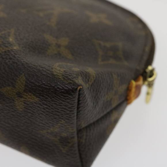 LOUIS VUITTON Monogram Pochette Cosmetic PM Cosmetic Pouch M47515 LV Auth ti858 - Picture 15 of 16